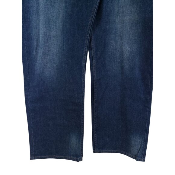 Lee Relaxed Fit Straight Leg Jeans Men's Size 46/34 Flex - Picture 4 of 8